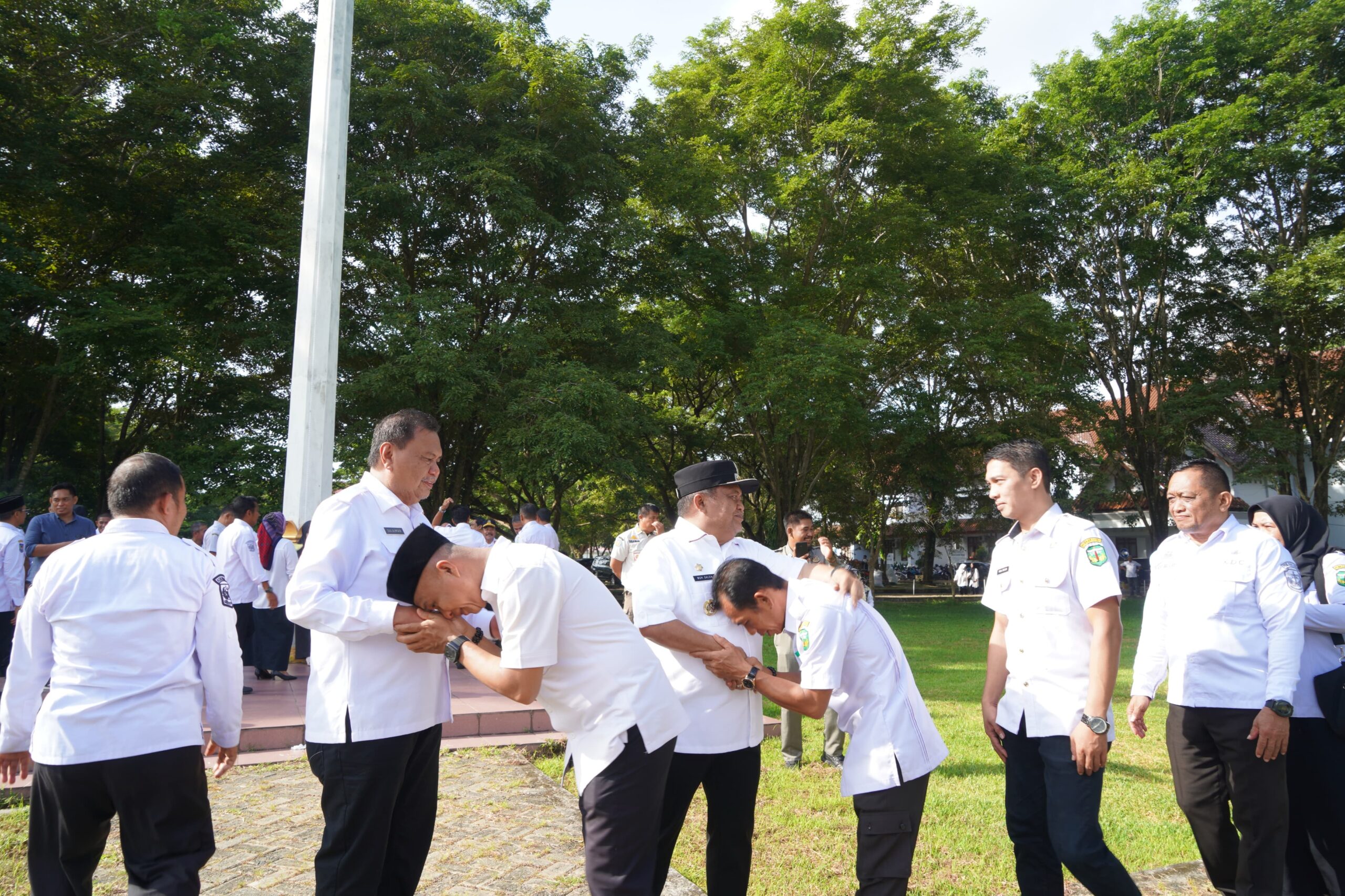 Lepas Sambut Masa Akhir Jabatan Pj. Bupati Luwu Muh. Saleh Rabu, 12/2/25